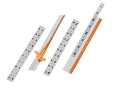 Índices TABFIX® 200x13 mm autoadhesivos pack 5 uds
