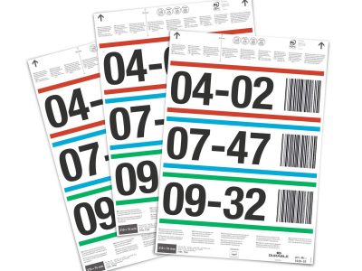 Etiquetas microperforadas para tamaño A4