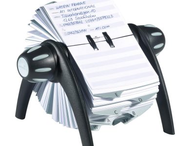 archivo para tarjetas rotatorio barato de la a a la z
