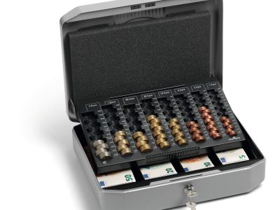 cajas para monedas con cajon y llave