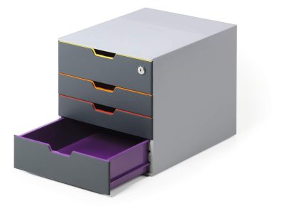 Cajonera VARICOLOR® 4 SAFE con cerradura