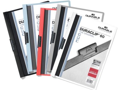 carpeta con pinzas duraclip 60 A4 baratas