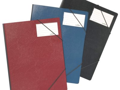 carpetas con goma A4 varios colores