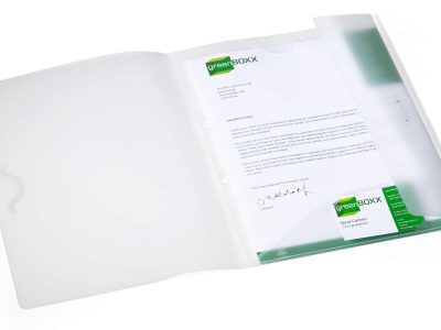 carpetas transparentes para documentos con solapas baratas