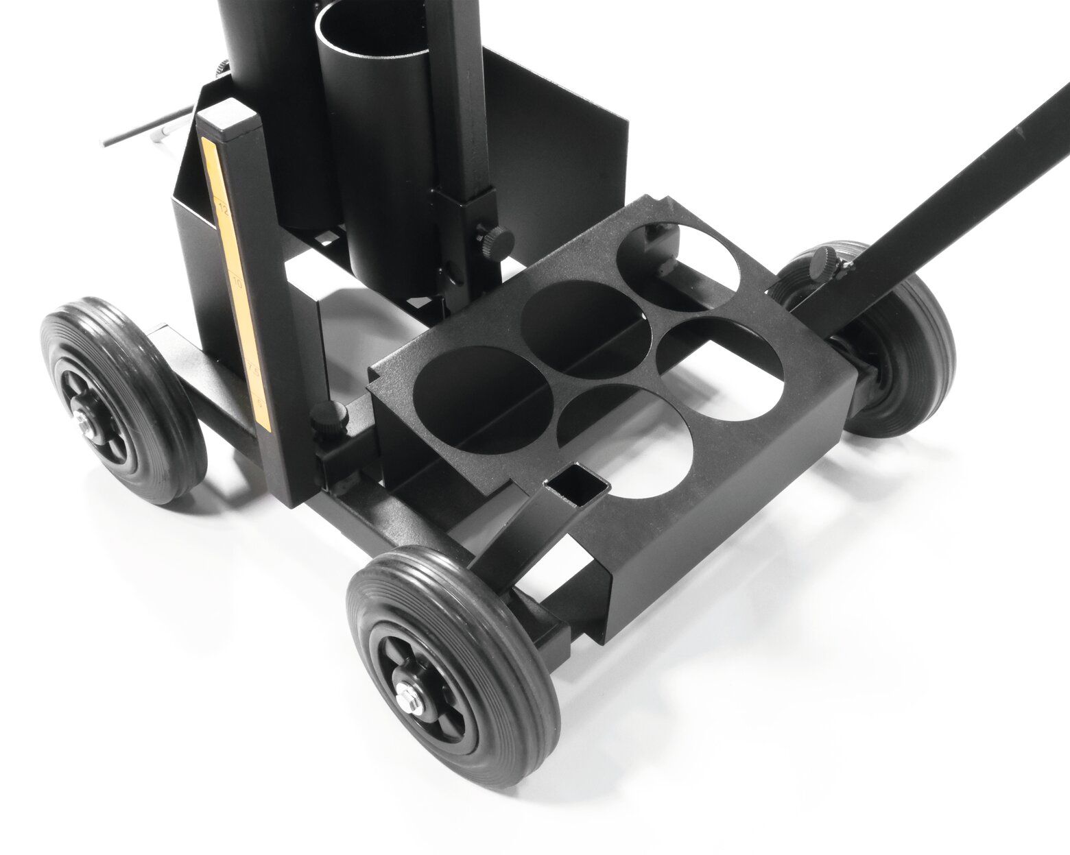 carro de marcaje para suelos color negro multiples botes