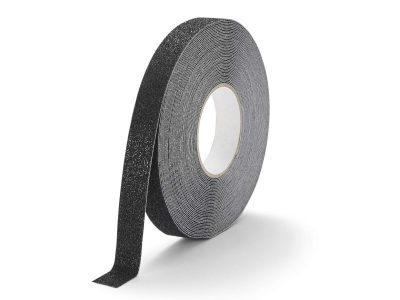 cinta de suelo antideslizante 25 mm negra