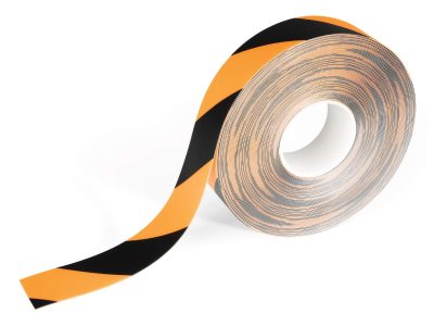 cinta para marcacion de suelos amarillo y negro