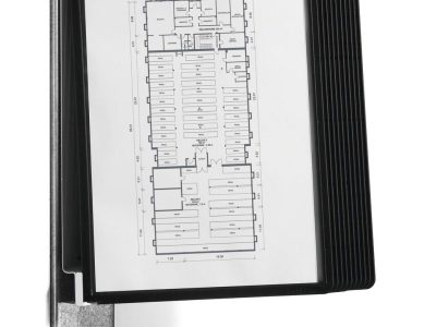 clasificador de pared magnetic negro