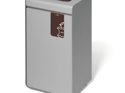 contenedor reciclaje marron 55L organico