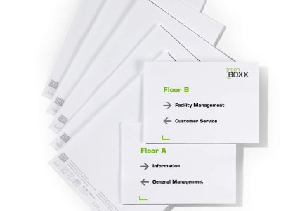 etiquetas para placas de puerta diferentes formas