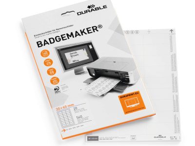 etiquetas para portanombres microperforadas baratas durable