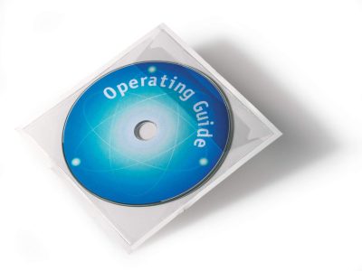 Fundas autoadhesivas Pocketfix® CD/DVD pack 10 uds