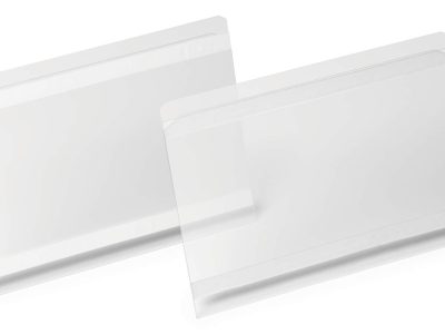 fundas adhesivas rigidas A5 portaprecios