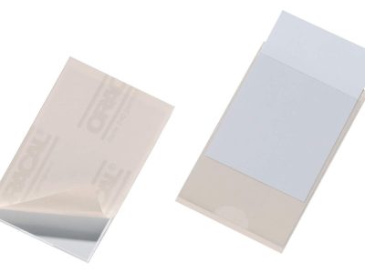 fundas adhesivas transparentes para documentos 90mm