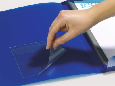 Fundas autoadhesivas Pocketfix® CD/DVD pack 100 uds