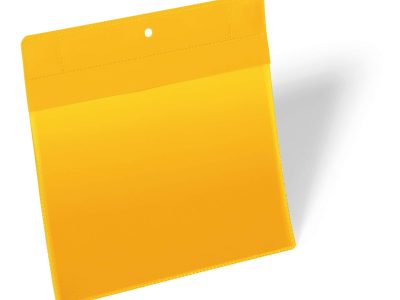 fundas identificacion magneticas neodimio A5 amarillas