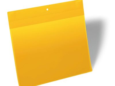 fundas magneticas de identificacion amarillas portaprecios