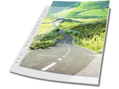 fundas para documentos recicladas y con agujeros baratas