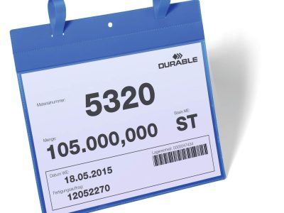 fundas portadocumentos a4 azules con cinta sujecion