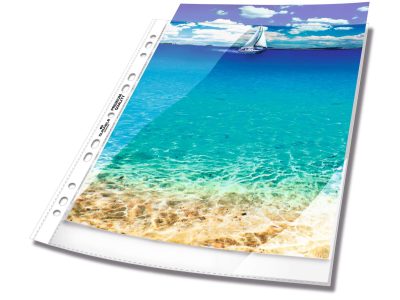 fundas portadocumentos con agujeros A4 premium crystal oferta