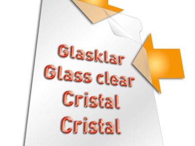 fundas transparentes A4 crystal para carteles