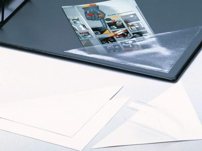 fundas triangulares adhesivas transparentes