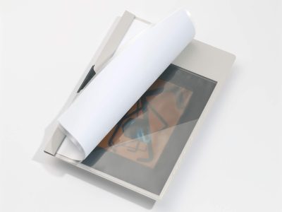 fundas triangulares autoadhesivas 175mm transparentes