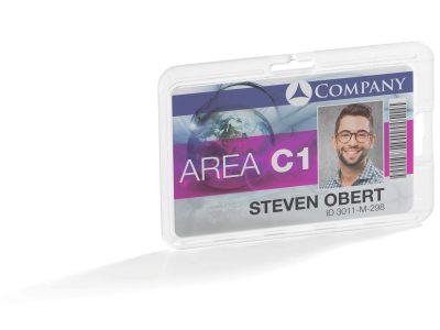 identificador transparente para una tarjeta oferta