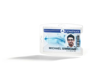 identificador transparente reciclado ecologico