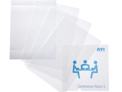 laminas transparentes para placas de puerta 210mm
