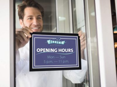 marco para carteles de aluminio A4 negro oferta