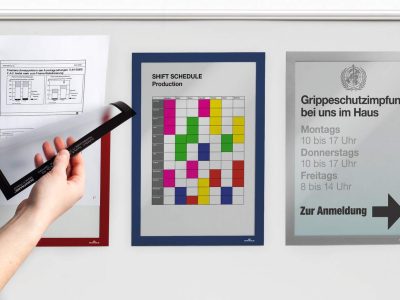 marcos para carteles magneticos A4 duraframe baratos