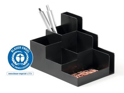 organizador de escritorio con compartimentos