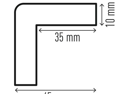 perfil protector para esquinas autoadhesivo muy barato 35mm
