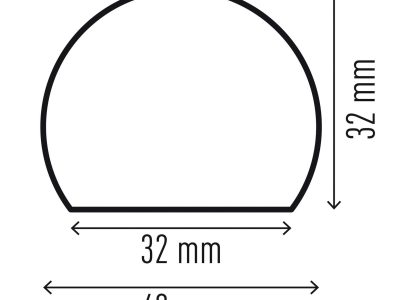 perfil protector para superficies adhesivo 32mm barato