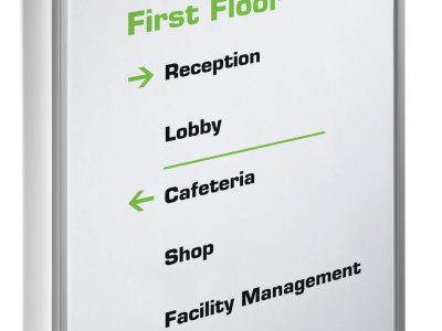 placas informativas para puertas y pared
