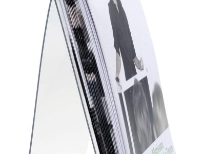 portafolletos A4 vertical transparente