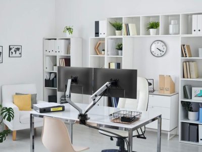 Soporte de monitor SELECT PLUS para 2 monitores
