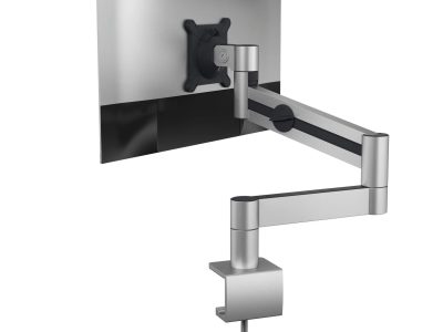 Soporte de monitor con brazo para 1 pantalla mordaza de mesa