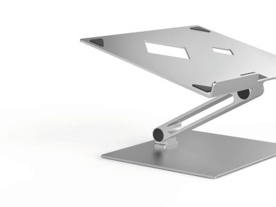 soporte metalico para portatiles ergonomico ajustable plegable oferta