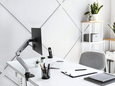 Soporte de monitor para escritorio SELECT PLUS para 1 pantalla