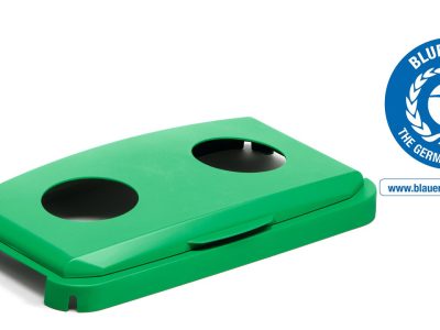 tapa con bisagra rectangular 60L eco