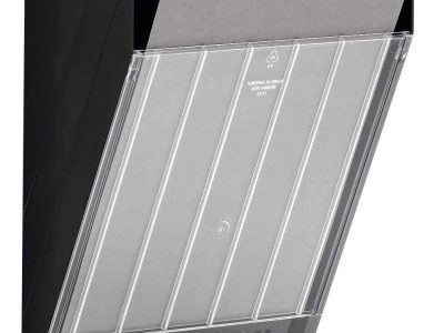 tapa frontall para dispensador de folletos