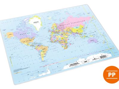 vade de escritorio mapa mundi barato