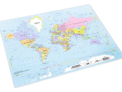 vade de escritorio mapa mundi barato
