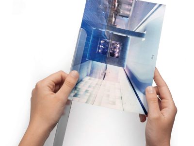 varilla transparente para encuadernar documentos A5